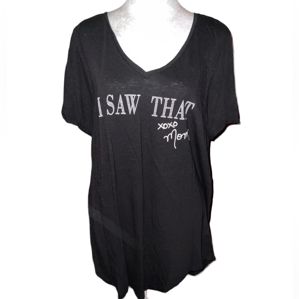 Maurices size XL black t-shirt